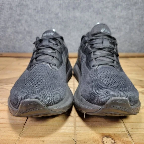 Asics GT-1000 13 Mens 10 Medium D Triple Black Running Shoes Sneakers‎ 1011B858